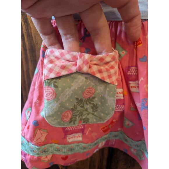 MATILDA JANE toddler girls Sz 2 Brilliant daydream Love Letters Tunic EUC - Picture 5 of 8